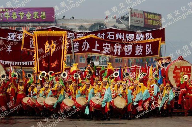 離石區(qū)百人威風鑼鼓第四屆（泰化杯）“石州鑼鼓”大賽